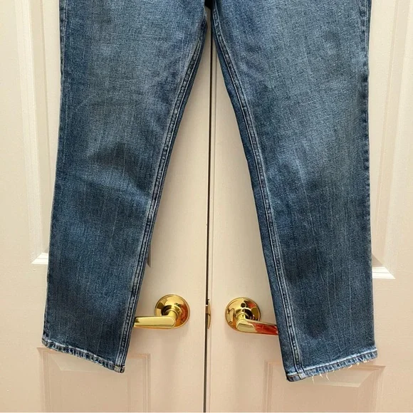 NWT Abercrombie & Fitch The Ankle Straight Ultra High Rise Curve Love Jeans 29 8